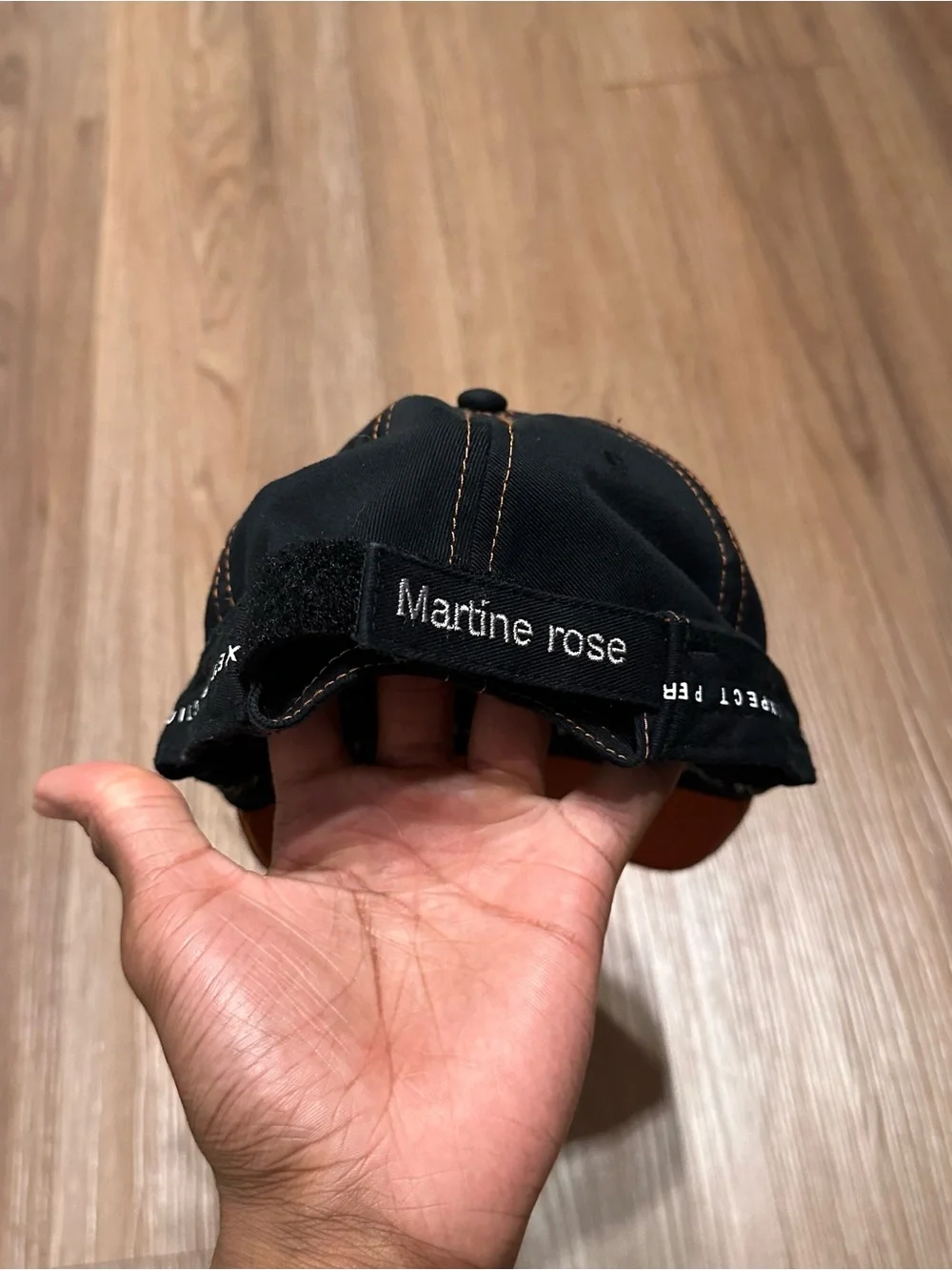Martine Rose Local Hero Hat.